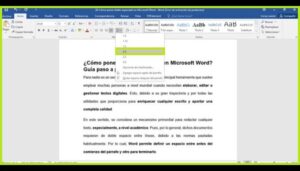 C Mo Hacer Doble Espacio En Word Pasos Para Duplicar El Interlineado